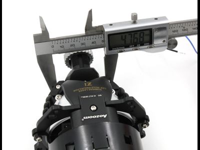 Билед модули Aozoom Z1 Black King Kong Laser 2025 Original 3.0 дюйма, 2 чипа, 5500K, 12V, 55W/75W, крепление 3R и гаечное (комплект, 2шт)