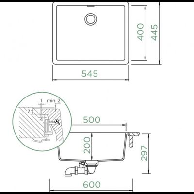 Мойка Schock Greenwich 60F