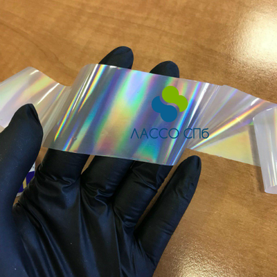 Kurz Термотрансферная полупрозрачная Голографическая фольга 4 х 100 см