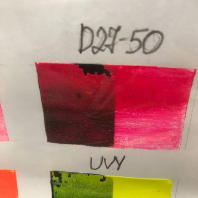 Флуоресцентный порошковый пигмент 2-10 мкм Розовый 100 г