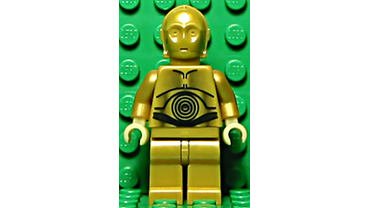 Минифигурка ПРОТОКОЛЬНОГО ДРОИДА C–3PO из Набора LEGO # 10144.