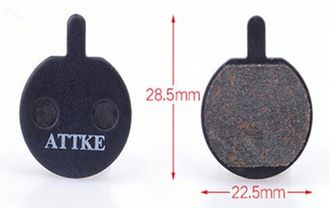 Колодки диск. ATTKE AK-012, полуметаллические, черные