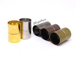 МАГНИТНАЯ ЗАСТЁЖКА "ЦИЛИНДР" -18мм - ЗОЛОТО