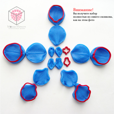 Набор вайнеров и каттеров "Орхидея Ванда"