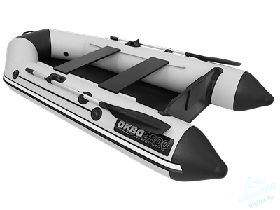 Лодка ПВХ Мастер Лодок Аква 2800Слань-книжка Киль