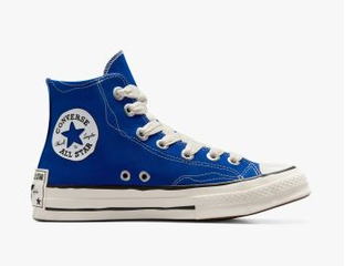 Ladies converse blue deals
