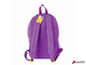 Рюкзак ЮНЛАНДИЯ с брелоком, универсальный, фиолетовый, 44×30×14 см 227955