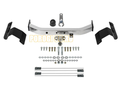 Фаркоп BERG шар F, с нерж. накладкой, 1500/75 кг. для Toyota Land Cruiser 200 (Executive, TRD), 2007-