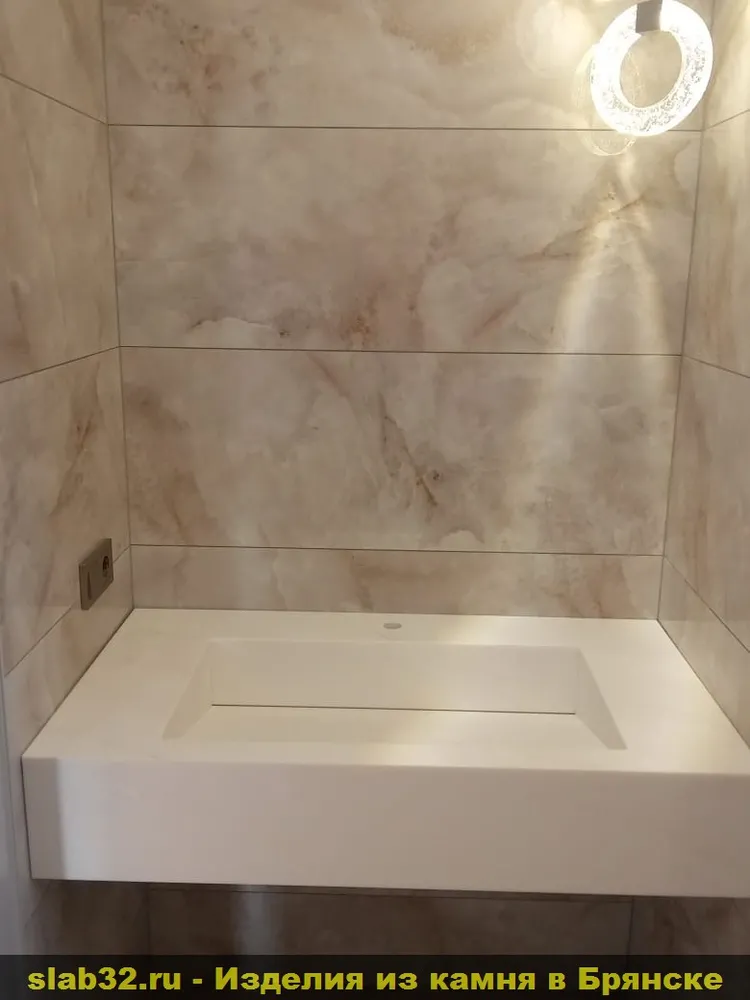 Раковина из камня в Брянске