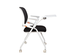 Стул Swift HY-839C W черный/белый, пластик/ткань