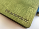 Многоразовый зож ежедневник, формат А5 (148 х 210 mm), обложка из дерева, цвет цитрусовый зелёный
