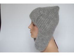 Шапка ушанка Vizio 9020 UO серая