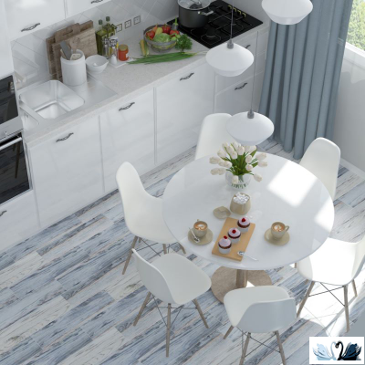 Плитка из керамогранита Belani Монреаль GP голубой 59,4 х 14,7 см Береза керамика