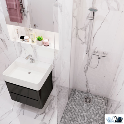 Керамогранит Staro Oasis Milos Statuario 60х60 см полированный цвет белый