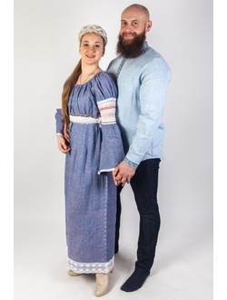 Платье льняное "На любовь"