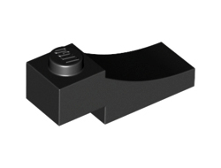 Arch 1 x 3 Inverted, Black (70681 / 6328095)