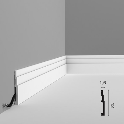 Плинтус Orac Decor SX180 HIGH LINE, 2 м.