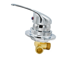 Смеситель для душевой кабины универсал,одно отвер [97141]