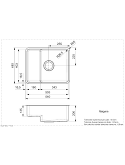 Мойка Reginox Niagara L Right OKG matt