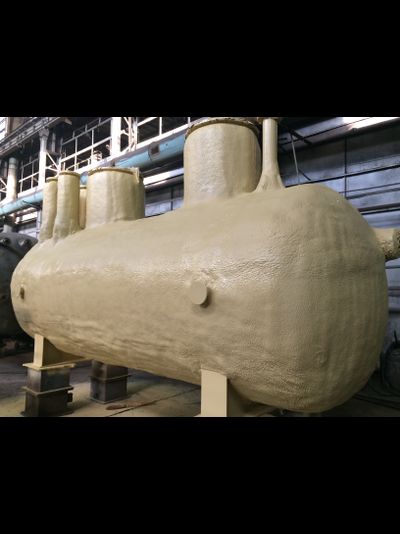 Теплоизоляция емкости, цистерны, резервуара, бака пенополиуретаном