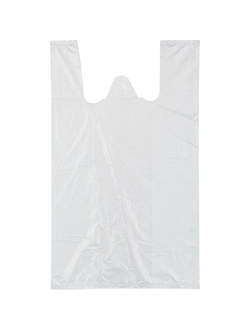 ПАКЕТ П/Э 28*50, ЦВЕТ БЕЛЫЙ, УПАКОВКА 50 ШТ.