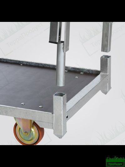 Кабриолет наклонное устройство к тележке евро тролль 1350x560x1800 ,с направляющими