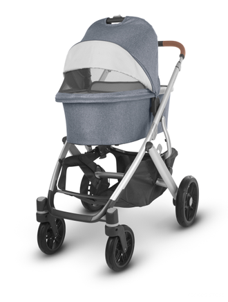 Коляска 3в1 UPPABaby Vista V2 Gregory Голубой Меланж