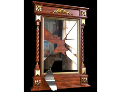 Рама для зеркала, 3d модель