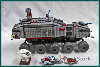 # 7261 Турботанк Клонов (со Светящейся Минифигуркой Мэйса Винду) / Clone Turbo Tank (with Light–Up Mace Windu ― 2005)