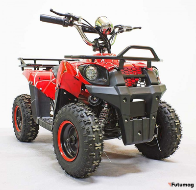 Квадроцикл GreenCamel Gobi K40 (30Ah 36V 800W R6 Цепной привод) быстросъем, Красный паук