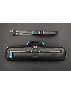 SoloWay Flute bag (Black + Turquoise)