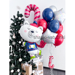 Набор "Мишка на коньках"