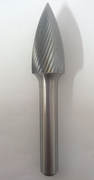 Борфреза парабола с заостренной головкой 14 мм; 18 мм; 20 мм; 22 мм;