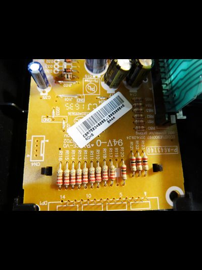 блок управления электронный в сборе СВЧ печи LG MS2044V