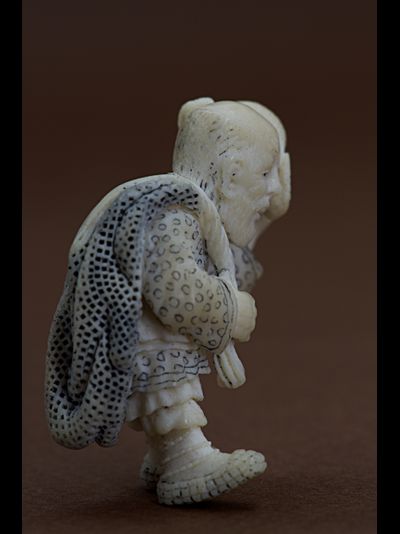 Нэцкэ "Рыбак"