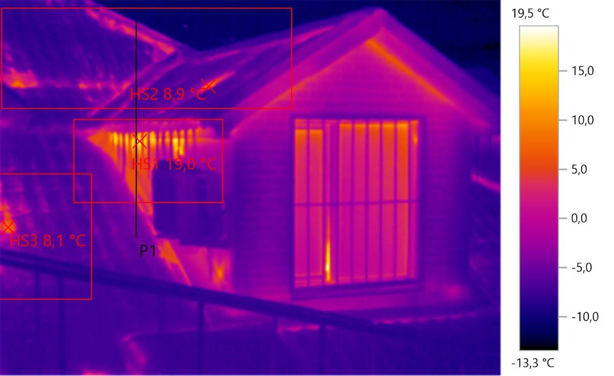 Проведение тепловизионного обследования административного здания