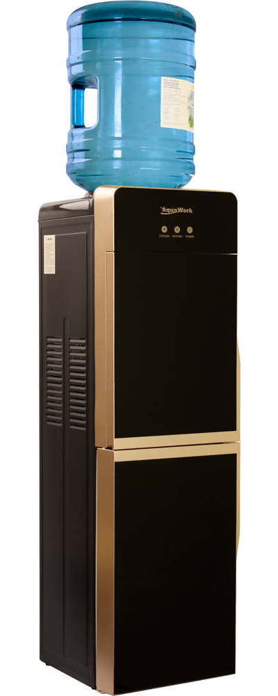 кулер для воды Aqua Work R85-W золото-черный