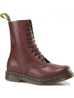 Dr. Martens 1490 CHERRY RED SMOOTH бордовые высокие