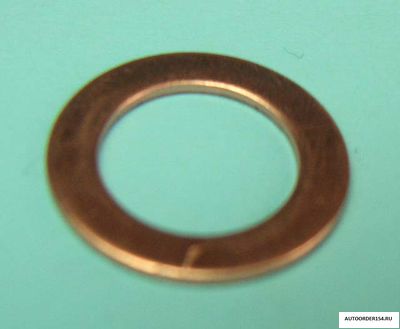 Шайба медная д.10х16х1.0мм (цена за 100 шт.)