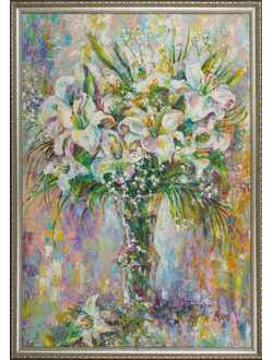 Натюрморт Лилии. Вариант Круглова Ирина