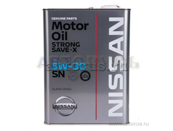 Масло моторное NISSAN STRONG SAVE X SN 5W-30 4 л KLAN5-05304