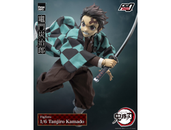 Танджиро Камадо ("Клинок, рассекающий демонов") - Коллекционная фигурка 1/6 Demon Slayer Tanjiro Kamado (3Z06670W0) - Threezero