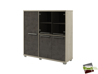 Шкаф трехсекционный левый Z-33-11л 1556*500*1538 (Ш*Г*В)