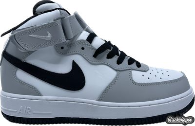 NIKE AIR FORCE 1 MID GREY C МЕХОМ (40-45)