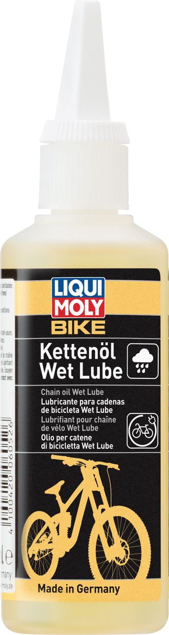 Смазка для цепи велосипедов (дождь/снег) Liqui Moly Bike Kettenoil Wet Lube - 0,1 Л (6052)
