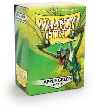 Протекторы Dragon Shield матовые Apple Green (100 шт.)