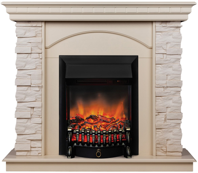 Электрокамин Elford WT с очагом Fobos