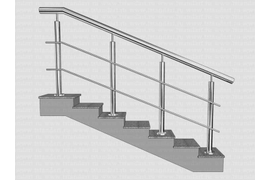 ПЕРИЛА И ОГРАЖДЕНИЯ ИЗ НЕРЖАВЕЮЩЕЙ СТАЛИ