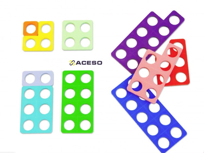 Нумикон. Формы от 1 до 10 пластиковые