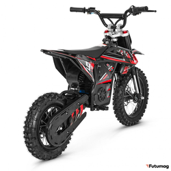 Электромотоцикл GreenCamel Питбайк DB450, 48V 1200W R12/R10 красный